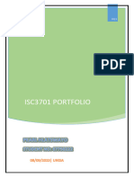 Isc3701 Portfolio 2023 - 100720