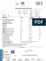 Complete Blood Count (CBC With E.S.R) .: Investigation Units Result Biological Reference Interval