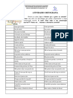 2.atividade - Ortografia Loteria