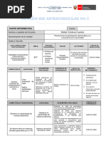 Modelo de Sesion de Aprendizaje 2024