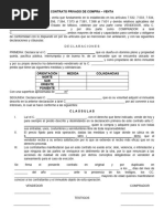 Contrato Privado de Compra