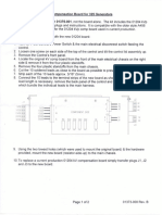 KV Compensator Board Installation Manual Americomp 325e X Ray Generator