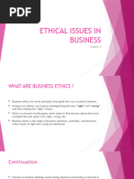 Chapter 5 - Ethical Issues