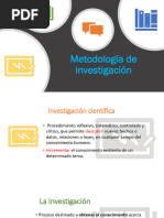 Metodología de Investigación - Idea de Investigación - DIAPOSITIVA 02