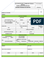 Formulario de Inscripcion