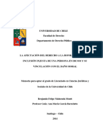 La Afectación Del Derecho A La Honra Mediante La Inclusión Injusta de Una Persona en DICOM