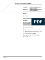 Pavement Design Part 5 - HD39-01 (Footway Design)