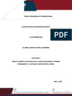 Ensayo Sobre Los Estados en La Relacion Entre El Crimen