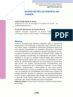 O Humanismo Revolucionário de Frantz Fanon