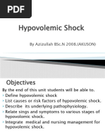 Hypovolemic Shock