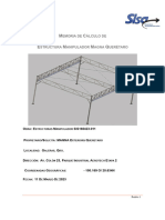 Memoria de Calculo Manipulador Sis160423-011 Magna Queretaro