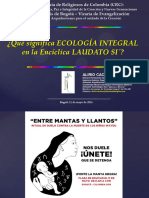 Ecología Integral (Laudato Si ) (19 Mayo 2016)