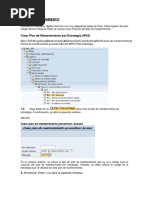 Plan de Mantenimiento