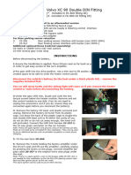 FK-860 XC90 Fitting Kit Instructions