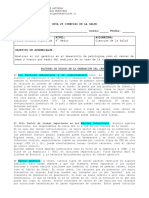 Guia 28 Ciencias de La Salud 4to Medio 2022