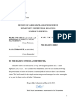 Cross-Petitioner's Pre-Hearing Brief Atlas V Osuji