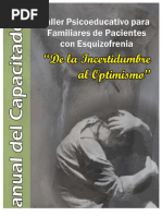 PDF Manual Psicoeducacion Esquizofrenia Familiares - Compress