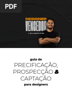 Guia de Precificação e Prospecção de Clientes para Designers