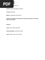 Aportes de La Educación Superior en El Mercado Laboral en Honduras