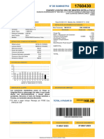 Chavez Loayza Vda de Benites Estela Facu: Importe 2 Últimos Meses Facturados Mar-23 S/ 249.60 Abr-23 S/ 210.19