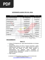 DETERGENTE LIQUIDO TIPO VEL ROSA - Share