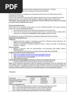 DBMS Syllabus