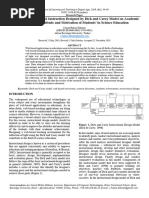 The Effect of Web-Based Instruction Designed by Dick and Carey Model On Academic Achievement, Attitude and Motivation of Students' in Science Education