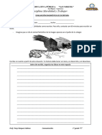 Evaluación Diagnóstica de Escritura1° C - 110746