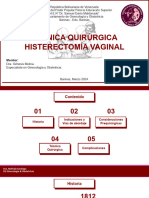 Técnica Quirúrgica Histerectomia Vaginal - Dra. Nathaly Santiago