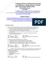 Test Bank For Human Resource Management Essential Perspectives 7Th Edition by Mathis Jackson Valentine Isbn 1305115244 9781305115248 Full Chapter PDF