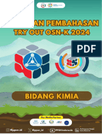 Soal Dan Kunci Jawaban Bidang Kimia - Try Out OSN-K PPSN 2024