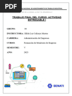 Entregable I Formacion de Monitores de Empresa