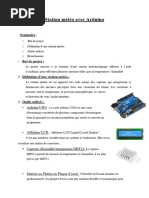 Station Meteorologique Arduinoo