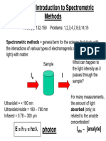 Chapter 6 - Introduction To Spectrometric Methods