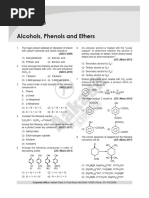 C - Ch-25 - Alcohols, Phenols and Ethers