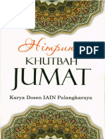 Buku Himpunan Khutbah Jumat - Karya Dosen IAIN Palangkaraya-Dikompresi