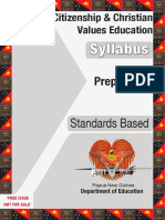 Ccve Syllabus Grade Preparatory - 14.10.2018 - 8th Draft