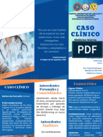 Folleto Brochure Empresarial Profesional Azul y Naranja