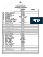 ATTENDANCE