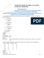 Chemical Principles 8Th Edition Zumdahl Test Bank Full Chapter PDF