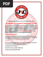 Contract - Agreement - JC Paving