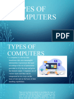 Types of Computers