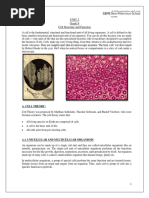 Unit 2 - Cell Structure and Function - Notes