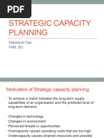 Strategic Capacity Planning