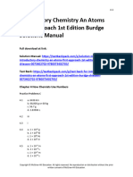 Introductory Chemistry An Atoms First Approach 1St Edition Burdge Solutions Manual Full Chapter PDF