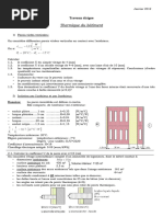 TD - Thermique Du Batiment