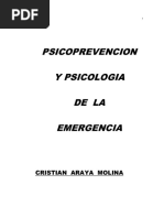 Libro Psicologia de La Emergencia