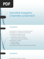 Industrial Inorganic Chemistry Chem427 For Print