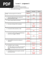 Lesson 3 Assignment 2 Worksheet