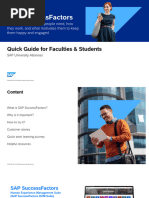 Quick Start Guide - SAP SuccessFactors